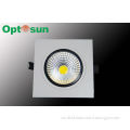 820lm White Mounted Square Dimmable Led Downlights 10 Watt For Public , 3000k - 7000k Cct